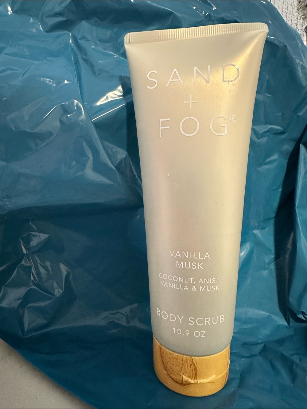 Sand + Fog Vanilla Musk Body Scrub - Cream